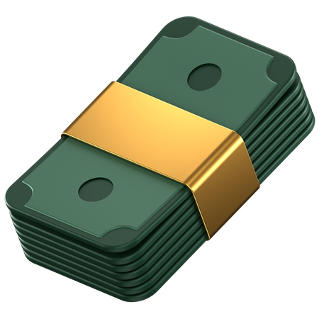 Cash  3D Icon