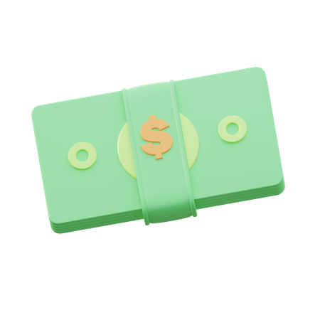 Cash  3D Icon