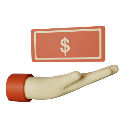 Cash  3D Icon