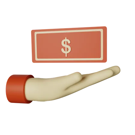 Cash  3D Icon