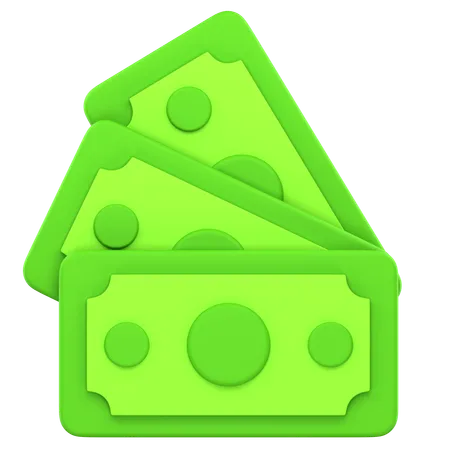 Cash  3D Icon