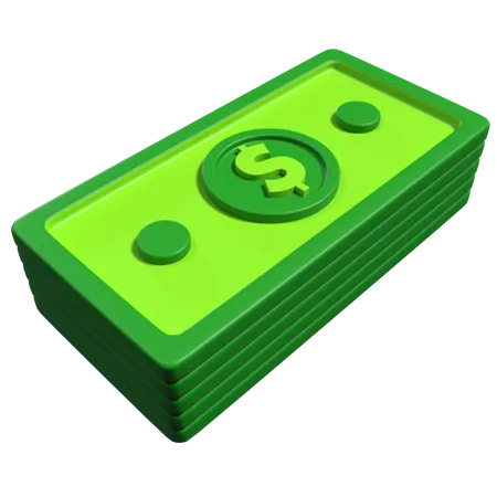 Cash  3D Icon