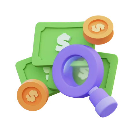 Cash  3D Icon