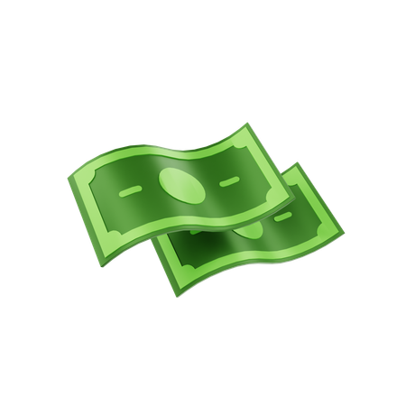 Cash  3D Icon