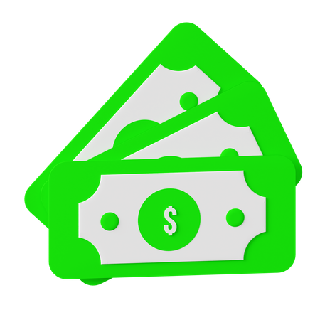 Cash  3D Icon