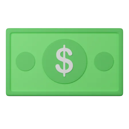 Cash  3D Icon