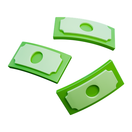 Cash  3D Icon