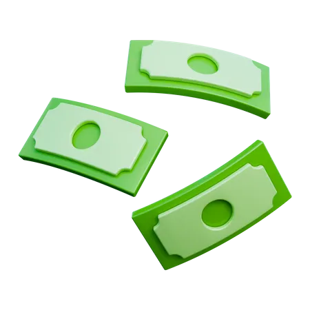 Cash  3D Icon