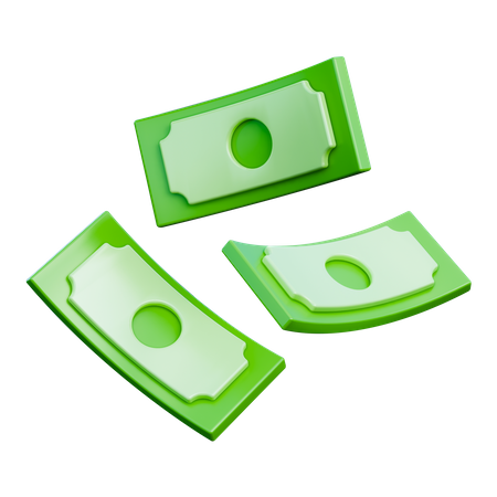 Cash  3D Icon