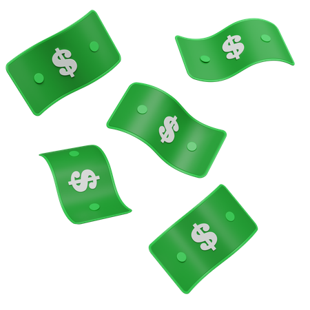 Cash  3D Icon