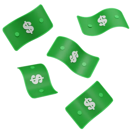 Cash  3D Icon