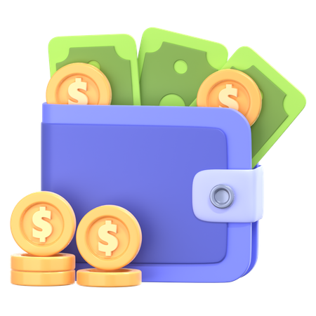 Cash  3D Icon