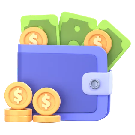 Cash  3D Icon