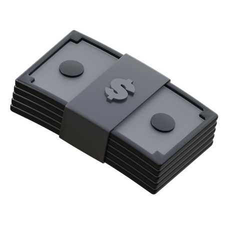 Cash  3D Icon