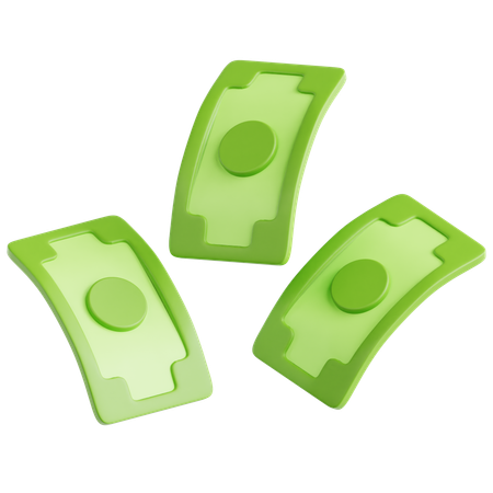 Cash  3D Icon