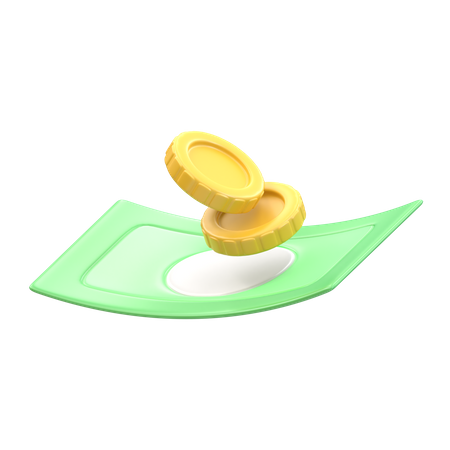 Cash  3D Icon