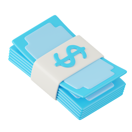 Cash  3D Icon
