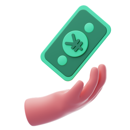Cash  3D Icon