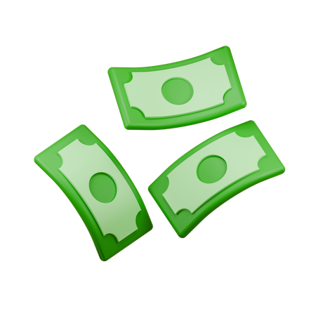Cash  3D Icon