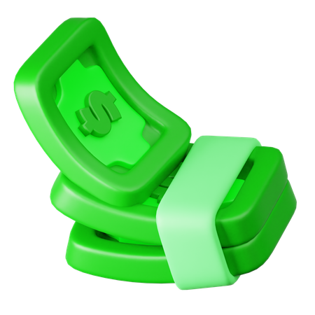 Cash  3D Icon