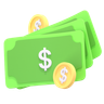 3d american currency emoji