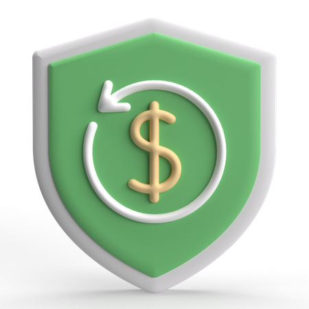 Cash Back  3D Icon