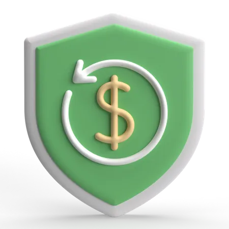 Cash Back  3D Icon