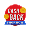 3d cash back emoji