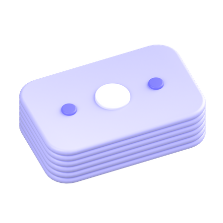 Cash-bundle 3D Icon