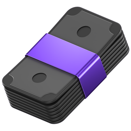 Cash Bundles  3D Icon