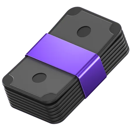 Cash Bundles  3D Icon