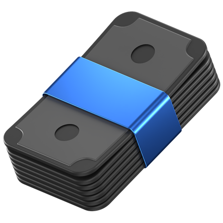 Cash Bundles  3D Icon