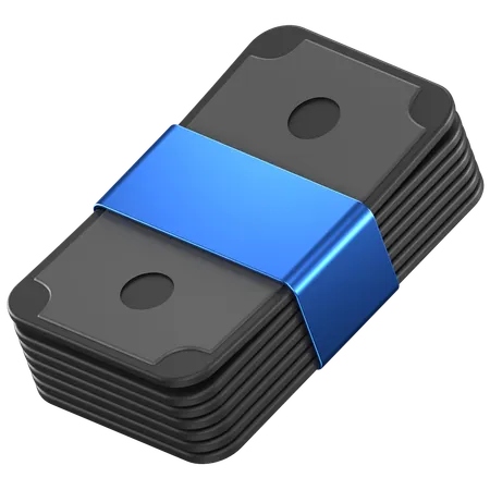 Cash Bundles  3D Icon