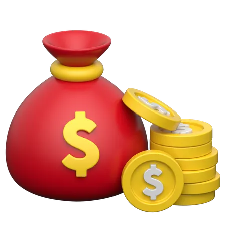 Cash Collection 3D Icon