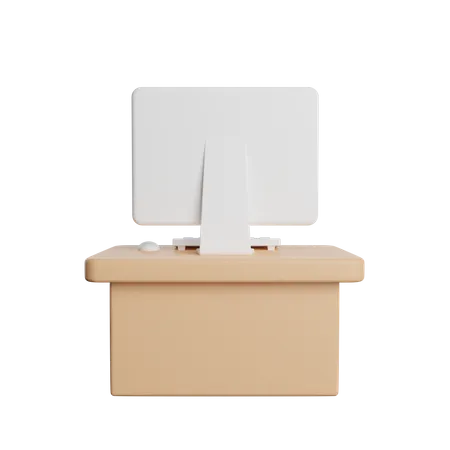 Cash Counter  3D Icon