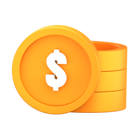 Cash Dollar  3D Icon