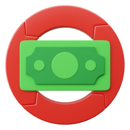 キャッシュフロー  3D Icon
