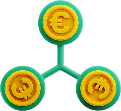 Cash Flow  3D Icon