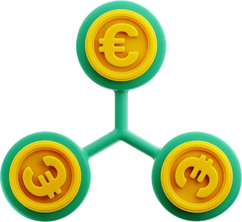 Cash Flow  3D Icon