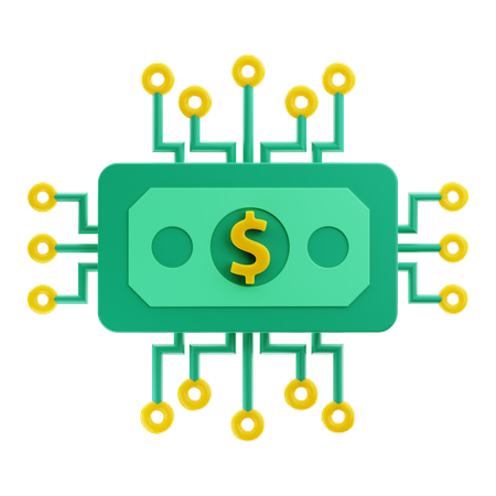 Cash Flow  3D Icon