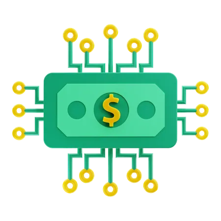 Cash Flow  3D Icon