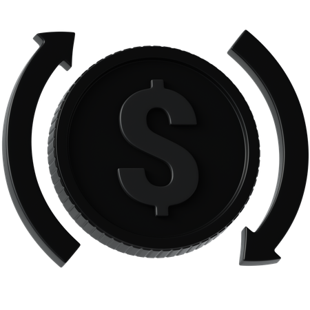 Cash Flow  3D Icon