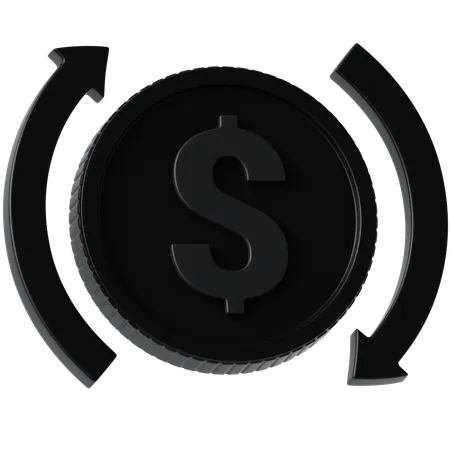 Cash Flow  3D Icon