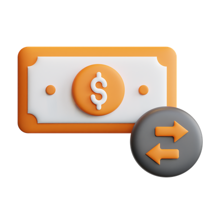 Cash Flow  3D Icon