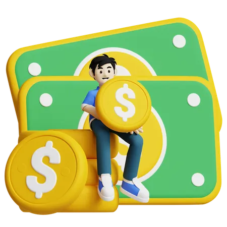 Cash Flow  3D Icon