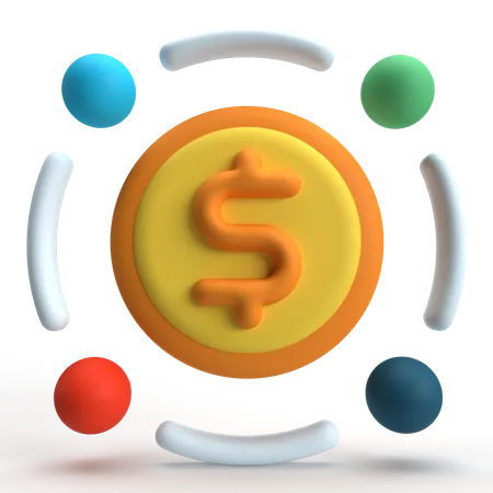 Cash Flow  3D Icon