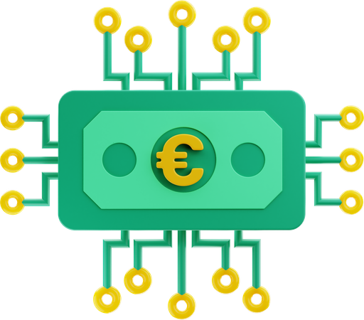 Cash Flow 3D Icon