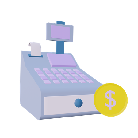 Cash Machine  3D Icon