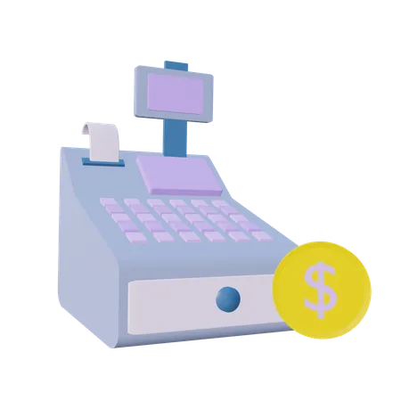 Cash Machine  3D Icon