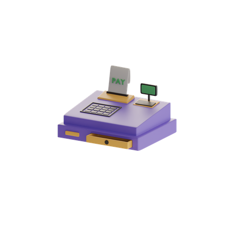 Cash Machine  3D Icon